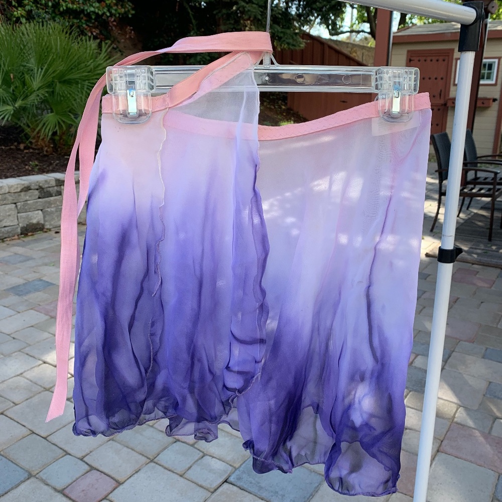 Ombre Wrap Skirt